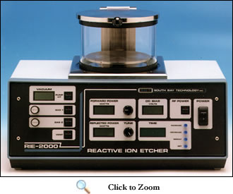 RIE2000 Reactive Ion Etcher